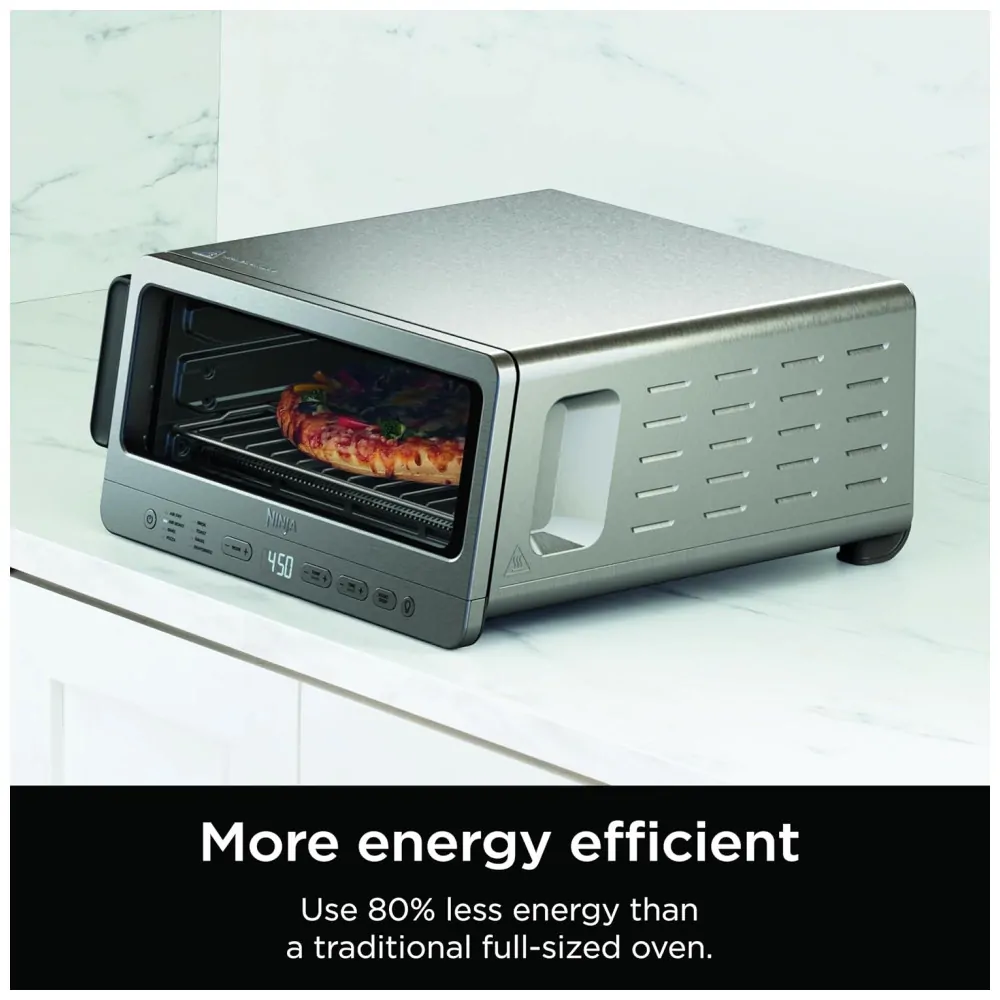 Forno de Bancada Ninja SP151 Flip 8 em 1 Fritadeira a Ar Aço Inox 1800W