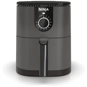 ectq78mqbc7b0b_0.jpg - Mini Air Fryer Fritadeira Elétrica 2L com Temporizador, 1000W, 110V, NINJA AF080, Cinza