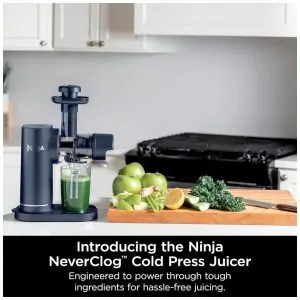ectqsy6rnxpd0b_1.jpg - Extrator de Suco Ninja NeverClog Cold Press, Potente e Eficiente, Controle Total de Polpa, Elétrico, 2 Funções de Polpa,