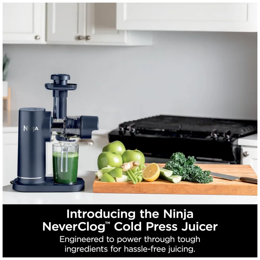 ectqsy6rnxpd0b_1.jpg - Extrator de Suco Ninja NeverClog Cold Press, Potente e Eficiente, Controle Total de Polpa, Elétrico, 2 Funções de Polpa,