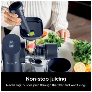 ectqsy6rnxpd0b_6.jpg - Extrator de Suco Ninja NeverClog Cold Press, Potente e Eficiente, Controle Total de Polpa, Elétrico, 2 Funções de Polpa,