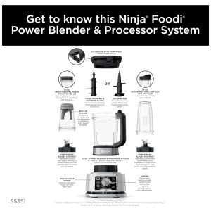 ectqf2zw2rl80b_5.jpg - Liquidificador Ninja Foodi Power Blender Processor System com Fabricante de Smoothie Bowls e Extrator de Nutrientes, Edição Canadense,