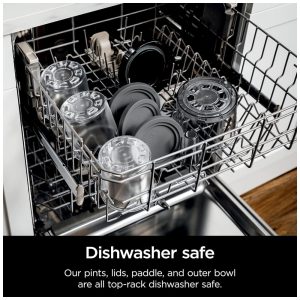 ectqg51qwsk90b_7.jpg - Ninja NC301 CREAMi Máquina de Sorvete Automática 473 mL de Capacidade com Painel de Controle e 7 Configurações, 110V, Rose Gold