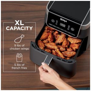 ectqjmg9wg1d0b_4.jpg - Ninja Air Fryer Pro XL 6.5 Litros Tecnologia Max Crisp, Cozinhe sem Culpa, 7 Funções, Fácil Limpeza, Economia de Espaço Cinza