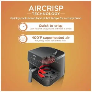 ectqmv8gk4wd0b_1.jpg - Fritadeira Ninja Air Fryer Pro 5 litros 5 em 1 para Fritar, Assar, Grelhar, Reaquecer e Desidratar Tecnologia Air Crisp Cesta Antiaderente Cinza