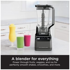 ectqtj1pytkc0b_1.jpg - Mixer Ninja Profissional 2.0 BR201AMZ, 1200 Watts, Lâminas Ultra Trituradoras, Programa Automático, Jarra de 2,1 Litros, 4 Velocidades, Smoothies