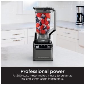 Liquidificador Ninja BR201AMZ Preto 1200W Auto iQ Jarra 2,1L 120V