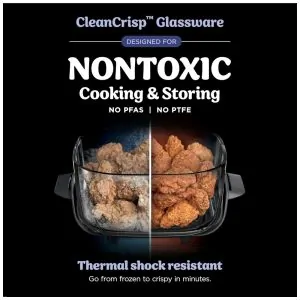 ectqwjjls4lf0b_4.jpg - Ninja Air Fryer Crispi Fritadeira 4 em 1 Sistema de Cocção Portátil 3,78 litros, 6 Copos de Vidro, Placas Crocantes, Tampa de Armazenamento Inclusas,