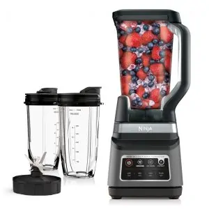 Liquidificador Ninja BN751 Professional Plus DUO, 1400 Watts, 3 Programas AutoIQ, Jarra Tritan 2 Litros, Tecnologia de Extração de Nutrientes