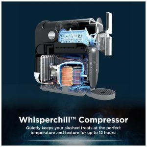 Ninja Máquina de Raspadinha Professional Fabricador de Bebidas Congeladas Multicolor Sem Gelo 2,6L Automático 110V