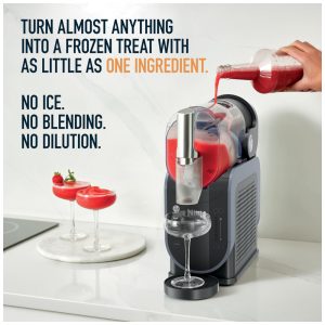 Ninja Máquina de Raspadinha FS301 Fabricador Bebidas Congeladas RapidChill 5 Predefinições Preto Premium Sem Gelo 110V