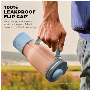 Liquidificador Pessoal Ninja Blendboss Rosa 770 ml Copo Viagem Tampa Antivazamento Auto iQ 110V