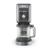 Sorveteira Ninja CREAMi Deluxe Prata 2 Potes 710 ml 11 Programas XL NC501 110V