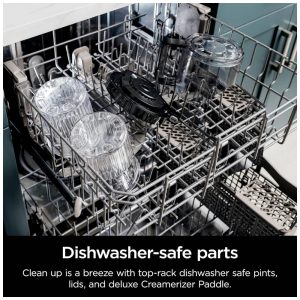 Sorveteira Ninja CREAMi Deluxe Prata 2 Potes 710 ml 11 Programas XL NC501 110V