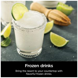 Sorveteira Ninja CREAMi Deluxe Prata 2 Potes 710 ml 11 Programas XL NC501 110V