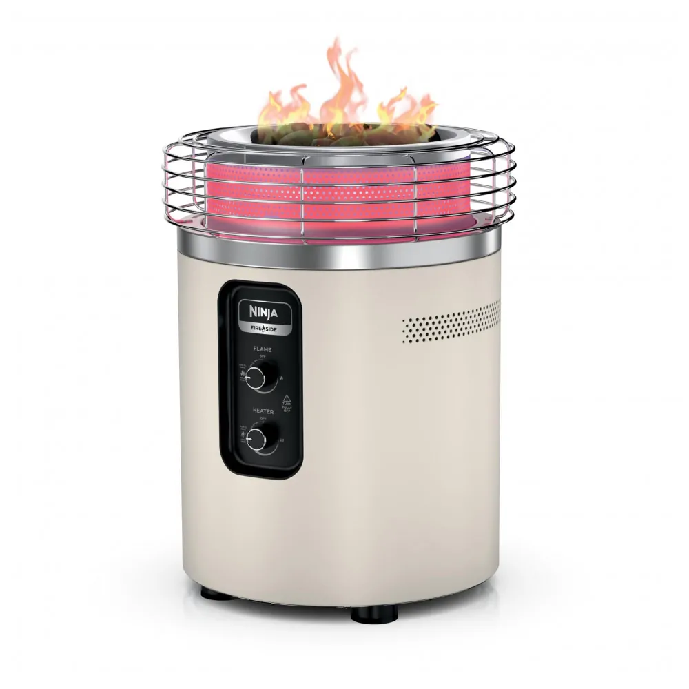 Ninja Fireside360 Aquecedor Externo Portátil 3 Modos com Chama e Calor para Varanda, Camping e Praia