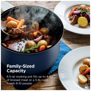 Panela de Pressão Elétrica Ninja HyperHeat Azul Macaron 6,2 L 9 em 1 SimpliServe Pot 1200 W PC201 110V