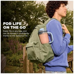 Liquidificador Pessoal Ninja Blendboss Azul Cyberspace 770 ml Copo Viagem Tampa Antivazamento Auto iQ 110V