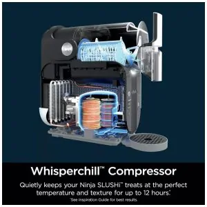 Ninja SLUSHI com Tecnologia RapidChill Máquina de Bebidas Congeladas 2,8L com 5 Programas Preset