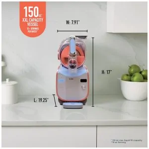 Máquina de Slush Raspadinha Ninja SLUSHi Max Pêssego 4,4L 12 Porções Frozen Drinks