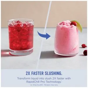 Máquina de Slush Raspadinha Ninja SLUSHi Max Pêssego 4,4L 12 Porções Frozen Drinks