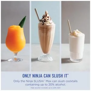 Máquina de Slush Raspadinha Ninja SLUSHi Max Pêssego 4,4L 12 Porções Frozen Drinks