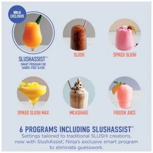 Máquina de Slush Raspadinha Ninja SLUSHi Max Pêssego 4,4L 12 Porções Frozen Drinks