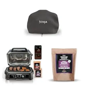 Ninja Woodfire Premium Grill Cover XL Pro Capa Protetora Premium para Churrasqueiras e Defumadores Ninja