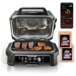 Ninja Woodfire Premium Grill Cover XL Pro Capa Protetora Premium para Churrasqueiras e Defumadores Ninja