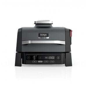 Churrasqueira Elétrica Ninja Woodfire Outdoor Grill Smoker 6 em 1 OG321 1760W 110V