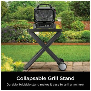 Churrasqueira Elétrica Ninja Woodfire Outdoor Grill Smoker 6 em 1 OG321 1760W 110V