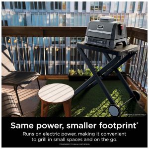 Churrasqueira Elétrica Ninja Woodfire Outdoor Grill Smoker 6 em 1 OG321 1760W 110V