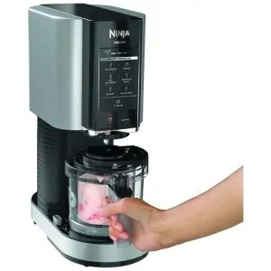 Sorveteira Ninja CREAMi Cloud Silver 470 ml 7 Programas NC300 DE 110V