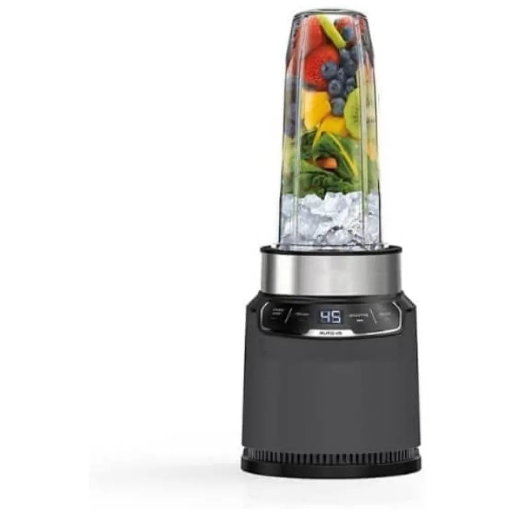 Mixer Ninja BN401A Nutri Pro Compacto com Tecnologia Auto iQ, 1100 Watts, para Sucos, Vitaminas e Molhos, com Lâminas Afiadas