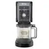 Sorveteira Ninja CREAMi Deluxe Preta 2 Potes 710 ml 11 Programas XL NC501 110V