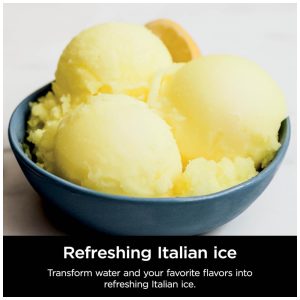 Sorveteira Ninja CREAMi Deluxe Prata para Sorvetes, Picolés e Iogurte Congelado com 4 Potes XL de 710ml, 11 em 1, Capacidade Extra