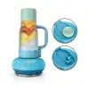 Liquidificador Pessoal Ninja Blendboss Azul Framboesa 770 ml Copo Viagem Tampa Antivazamento Auto iQ 110V