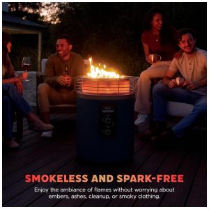 Ninja Fireside360 Aquecedor e Fire Pit Portátil 3 Modos Chama e Calor para Varanda e Camping