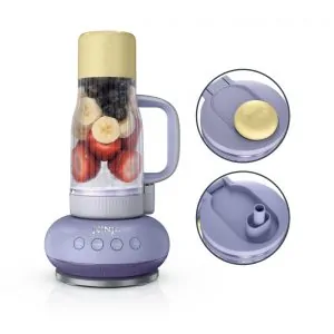 Liquidificador Pessoal Ninja Blendboss Lavanda 770 ml Copo Viagem Tampa Antivazamento Auto iQ 110V