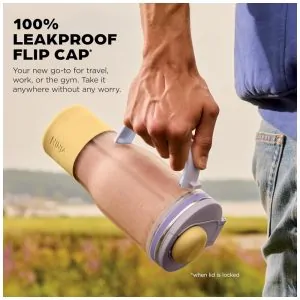 Liquidificador Pessoal Ninja Blendboss Lavanda 770 ml Copo Viagem Tampa Antivazamento Auto iQ 110V
