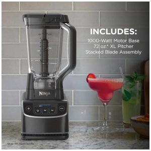 Liquidificador Ninja UltraCrush Profissional 2 L Preto 1000W Copo Tritan Tecnologia Total Crushing