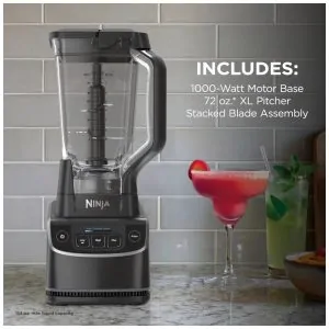 Liquidificador Ninja UltraCrush Profissional 2 L Preto 1000W Copo Tritan Tecnologia Total Crushing