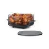 Pote de Vidro Ninja CleanCrisp 3,8L com Tampa para Armazenamento Compatível com Ninja Crispi, Micro ondas, Freezer e Lava Louças