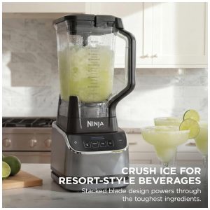 Liquidificador Ninja UltraCrush Profissional 2 L Cinza 1500W Copo Tritan Tecnologia Total Crushing 110V