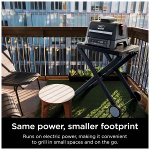 Churrasqueira Elétrica Ninja Woodfire Outdoor Grill Smoker 4 em 1 OG301 1760W 110V