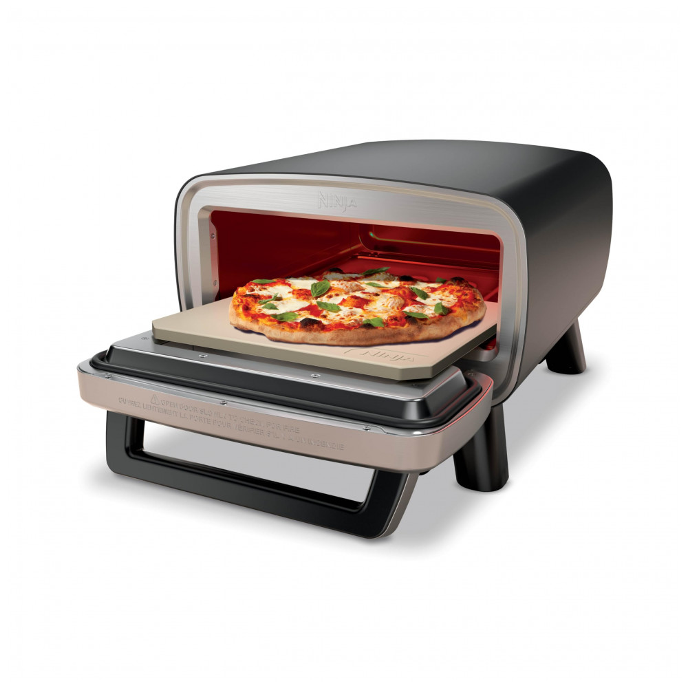 Forno Elétrico Ninja Artisan para Pizza 30cm, Pizza Artesanal em 3 Minutos, Controle Total de Temperatura até 371 C