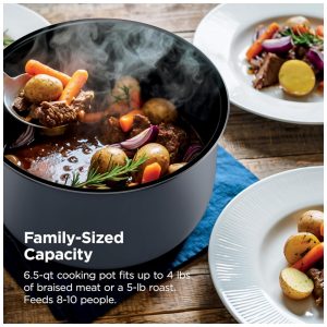 Panela de Pressão Elétrica Ninja HyperHeat Roxo Pedra 6,2 L 9 em 1 SimpliServe Pot 1200 W PC201SP 110V