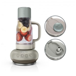 Liquidificador Pessoal Ninja Blendboss Verde Menta 770 ml Copo Viagem Tampa Antivazamento Auto iQ 110V