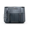 Fritadeira Elétrica Air Fryer Ninja DZ550GY Cinza 10 QT Cestas Duplas Termômetro Integrado 10 em 1 1690 W 110V