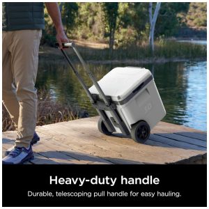 Caixa Térmica com Rodas Ninja FrostVault 28 L Branco Gaveta Dry Zone Isolada